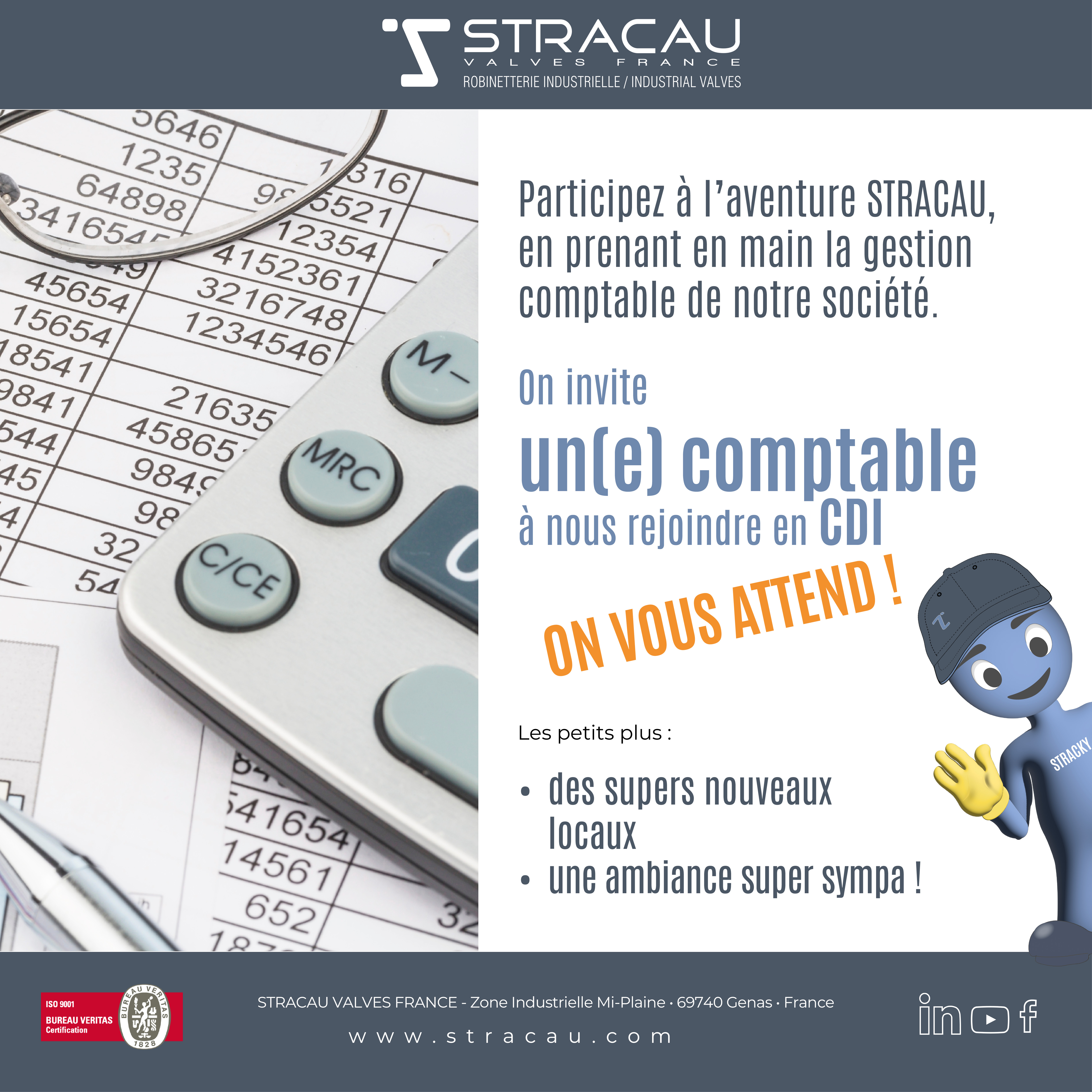 RECRUTEMENT COMPTABLE H/F EN CDI